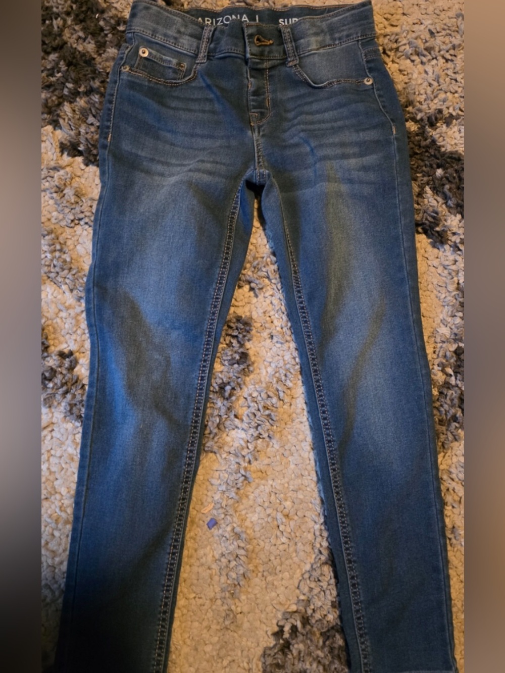 Arizona Jean Company Skinny Jeans - Blue Wash